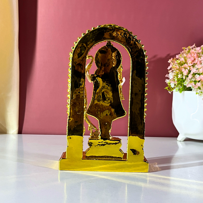 White and Gold Shri Ram Lalla Statue | Divine Resin Baby Lord Ram Idol for Home Temple & Puja Altar | Spiritual Gift (20.5 cm)
