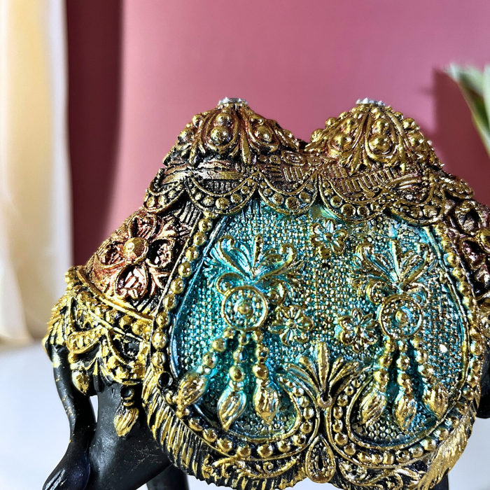 Handcrafted Polyresin Decorated Camel Showpiece | The Decor Paradise