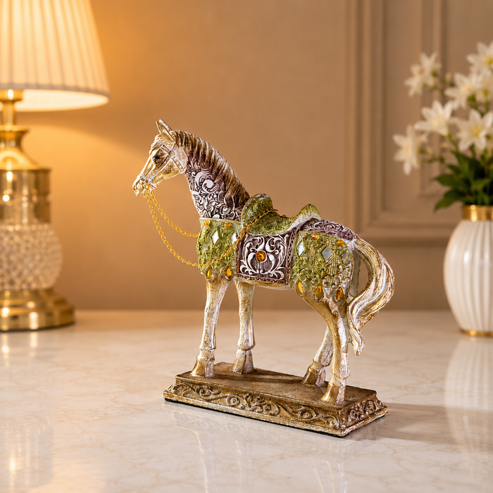Elegant Decorative Horse Statue for Living Room