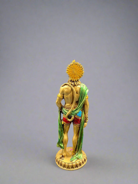 Majestic Standing Hanuman Idol with Gada – A Symbol of Courage and Devotion
