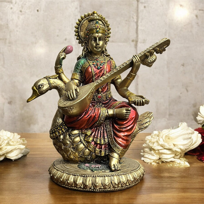 Graceful Saraswati Maa Idol – Symbol of Wisdom and Knowledge