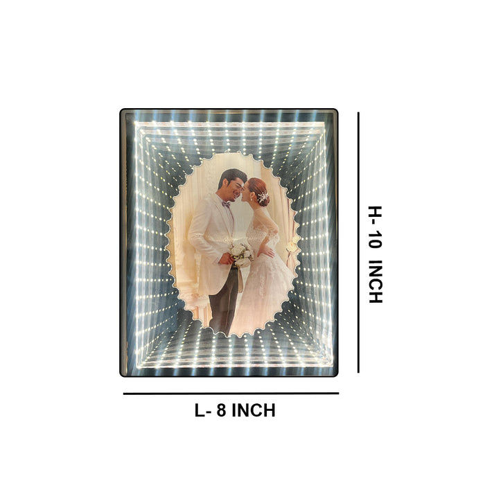 Infinity L.E.D Photo Frame – 8x10 Inch
