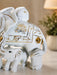 Premium Ceramic Elephant Decor for Living Room