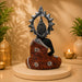 Copper & Gold Finish Meditating Resin Buddha Idol (13 Inch) - View 1