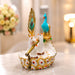 Divine Krishna Hands with Flute & Peacock Resin Idol (9.2 Inch) - View 3