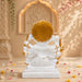 Divine Panchmukhi Hanuman White & Gold Resin Idol (6.5 Inch) - View 5