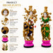 Divine Radha Krishna Flute Couple Resin Statue (Style 3) (14 Inch) - View 2