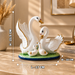 swan figurine dimensions 21.5*17*10cm