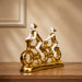 Modern Gold & White Porcelain Tandem Bicycle Couple Showpiece (9.2 Inch) - Shot 2