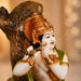Hand-Painted Resin Radha Krishna Under Tree Idol (10.3 Inch) - View 5