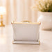 Product highlights and utility features overview for Marble Desk Clock with Pen Stand
