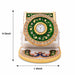 Size and dimension measurement guide for 5 inch marble pen stand clock