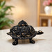 Intricate Black & Gold Feng Shui Tortoise Resin Figurine (2 Inch) - View 4