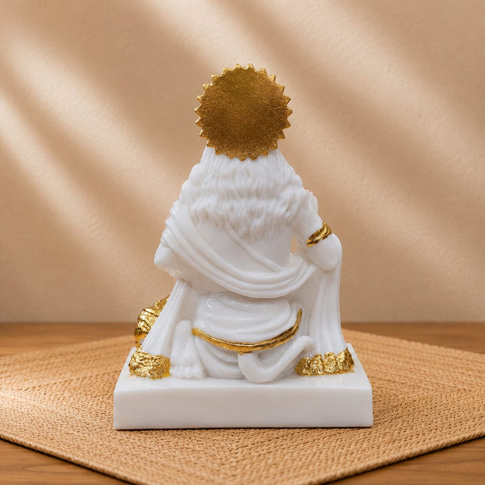 Lord Hanuman with Gada Premium Resin Statue (9.4 Inch) - View 1
