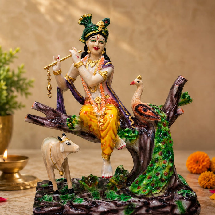 Lord Krishna Resin Idol – 14 Inch