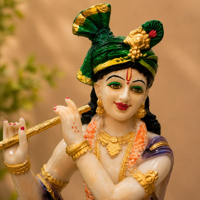 Lord Krishna Resin Idol – 14 Inch