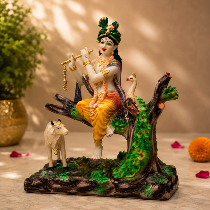 Lord Krishna Resin Idol – 14 Inch