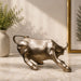 Metallic Bronze Charging Bull Resin Sculpture (6 Inch) - View 4