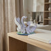 premium swan table decor