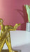 Elegant Gold Resin Family Figurine for Table Decor