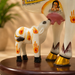 Sacred Kamdhenu Cow & Calf Gau Mata Resin Idol (8 Inch) - View 6