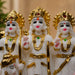 Sacred Ram Darbar Family Resin Statue Set (8 Inch) - View 1