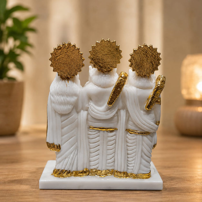 Sacred Ram Darbar Family Resin Statue Set (8 Inch) - View 4